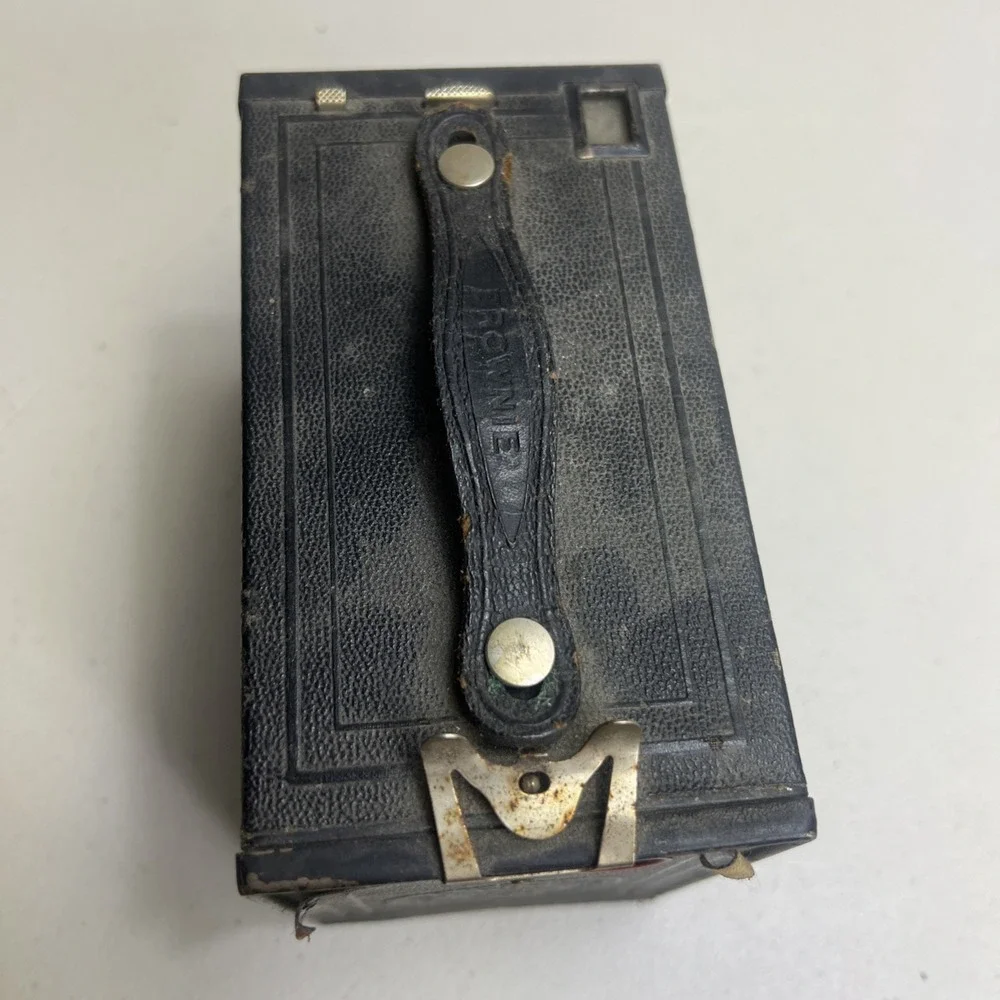Antique Kodak Brownie No. 2 Model F Box Camera - Made In USA